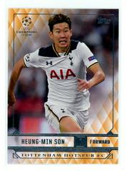 Heung Min Son Soccer Cards 2016 Topps UEFA Champions League Showcase Prices