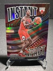 Dalen Terry [Silver] #6 Basketball Cards 2022 Panini Prizm Instant Impact Prices