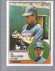 Al Williams #731 Baseball Cards 1983 Topps Prices