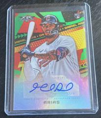 Gabriel Arias [Green] Baseball Cards 2022 Topps Fire Autographs Prices