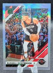 Russell Westbrook [Green] Basketball Cards 2019 Panini Clearly Donruss Prices