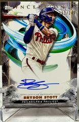 Bryson Stott #BRES-BST Baseball Cards 2023 Topps Inception Rookie and Emerging Stars Autographs Prices