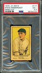 Steve Pendergast [Hand Cut] #117 Baseball Cards 1919 W514 Prices
