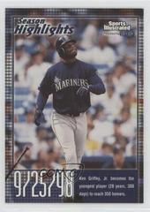 Ken Griffey Jr #35 Baseball Cards 1999 Sports Illustrated Prices