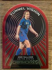 Andi Sullivan [Red Flood] Soccer Cards 2022 Panini Obsidian Prices