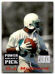 O.J. McDuffie #PDP15 Football Cards 1993 Pro Set Power Draft Picks Prices