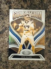 Josh Allen #GT-1 Football Cards 2022 Panini Certified Gold Team Prices