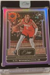 TyTy Washington Jr. [Purple] #106 Basketball Cards 2022 Panini One and One Prices