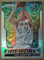 Dirk Nowitzki [Prizm] Basketball Cards 2014 Panini Prizm Fireworks Prices