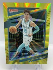 LaMelo Ball [Yellow Laser] Basketball Cards 2021 Panini Donruss Prices