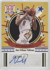 Naji Marshall [Gold] Basketball Cards 2020 Panini Chronicles Hometown Heroes Rookie Autographs Prices