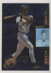 David Justice Baseball Cards 1994 Upper Deck Next Generation Prices