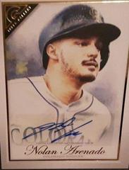 Nolan Arenado [Autograph] #10 Baseball Cards 2019 Topps Gallery Prices