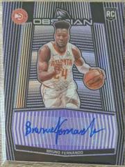 Bruno Fernando [Electric Etch Purple] Basketball Cards 2019 Panini Obsidian Rookie Autographs Prices