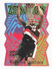 Rasheed Wallace Basketball Cards 1997 Skybox Z Force Zensations Prices