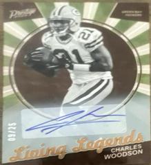 Charles Woodson [Autograph] #LL-9 Football Cards 2023 Panini Prestige Living Legends Prices