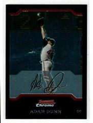 Adam Dunn #121 Baseball Cards 2004 Bowman Chrome Prices