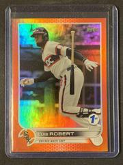 Luis Robert [Orange] Baseball Cards 2022 Topps 1st Edition Prices