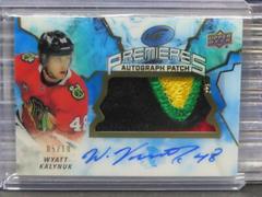 Wyatt Kalynuk [Autograph Patch] #IP-WK Hockey Cards 2021 Upper Deck Ice Premieres Prices
