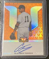Gleyber Torres [Orange] Baseball Cards 2017 Leaf Valiant Autograph Prices