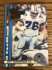 Jeff Zimmerman Football Cards 1990 Action Packed All Madden Prices