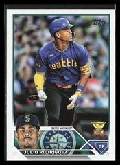 Julio Rodriguez Baseball Cards 2023 Topps Oversize Cards Flagship Collection Prices