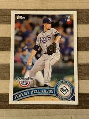 Jeremy Hellickson Baseball Cards 2011 Topps Opening Day Prices
