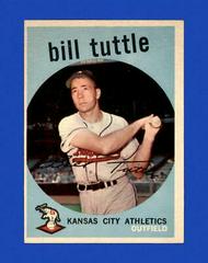 Bill Tuttle #459 Baseball Cards 1959 Topps Prices