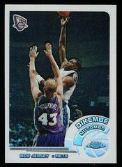 Dikembe Mutombo [White Refractor] Basketball Cards 2002 Topps Chrome Prices
