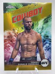 Donald Cerrone Cowboy [Gold Refractor] #AKA-14 Ufc Cards 2024 Topps Chrome UFC AKA Prices