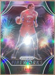 Liz Cambage [Prizm Green] #12 Basketball Cards 2020 Panini Prizm WNBA Fireworks Prices