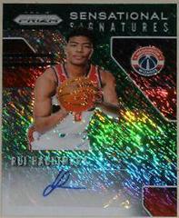 Rui Hachimura [Green Shimmer] #SS-RHM Basketball Cards 2019 Panini Prizm Sensational Signatures Prices