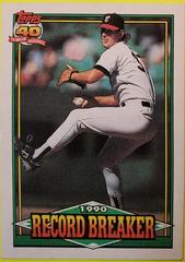 Bobby Thigpen [1990 Record Breaker] Baseball Cards 1991 Topps Tiffany Prices