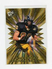 Justin Smith #B34 Football Cards 2001 Press Pass Breakout Prices