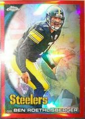 Ben Roethlisberger [Red Refractor] #C132 Football Cards 2010 Topps Chrome Prices