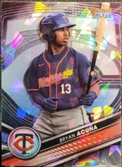 Bryan Acuna [Atomic] #TP-14 Baseball Cards 2022 Bowman's Best Top Prospects Prices