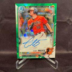 Coby Mayo #BSPA-CM Baseball Cards 2021 Bowman Sapphire Autographs Prices