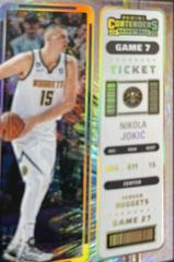 Nikola Jokic [Game 7] #17 Basketball Cards 2022 Panini Contenders Prices