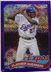 Vladimir Guerrero [Purple] Baseball Cards 2024 Topps 1989 Chrome Silver Pack Prices