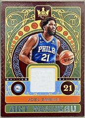 Joel Embiid #AN-JEP Basketball Cards 2022 Panini Court Kings Art Nouveau Prices