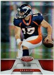Tim Tebow #47 Football Cards 2011 Panini Certified Prices