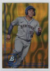 Francisco Alvarez [Gold Lava] Baseball Cards 2022 Bowman Heritage Chrome Prospects Prices