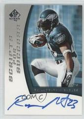 Ryan Moats #SS-RM Football Cards 2005 SP Authentic Scripts for Success Autograph Prices