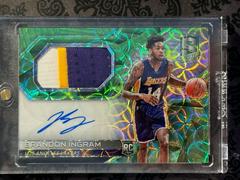 Brandon Ingram [Jersey Autograph Neon Green] Basketball Cards 2016 Panini Spectra Prices