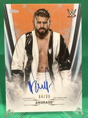 Andrade [Orange] Wrestling Cards 2020 Topps WWE Undisputed Autographs Prices
