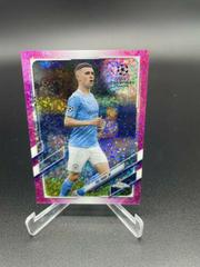 Phil Foden [Pink Mini Diamond] #34 Soccer Cards 2020 Topps Chrome UEFA Champions League Prices