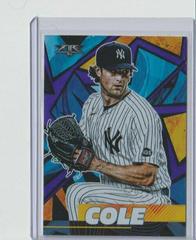 Gerrit Cole [Purple] #115 Baseball Cards 2021 Topps Fire Prices
