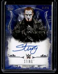 Sting [Blue] Wrestling Cards 2016 Topps WWE Undisputed Autographs Prices