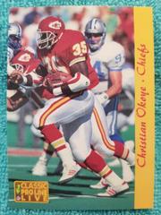 Christian Okoye #119 Football Cards 1993 Pro Line Live Prices