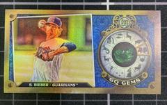 Shane Bieber [Indigo Foil] #GGM-15 Baseball Cards 2022 Topps Gypsy Queen Gems Minis Prices